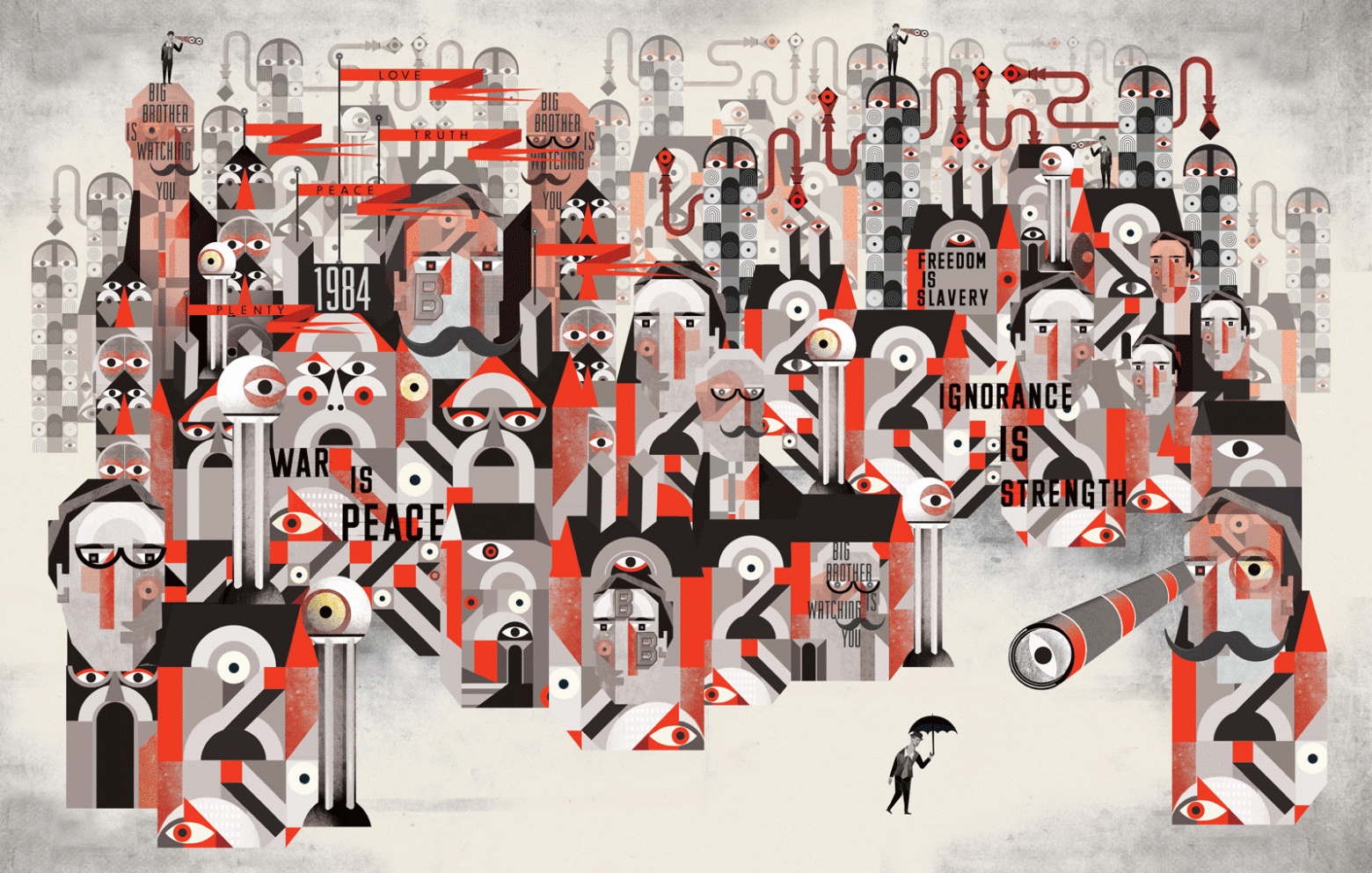 1984 – George Orwell | Dystopian Foretelling